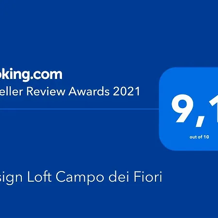 Lägenhet Design Loft Campo Dei Fiori *